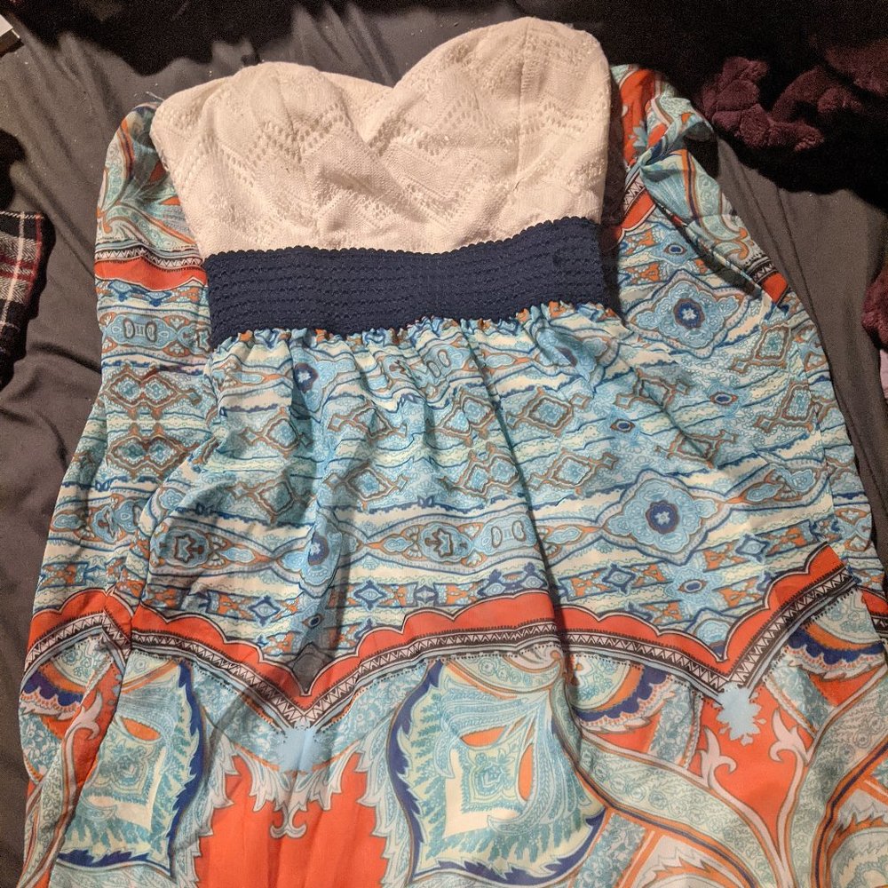 Strapless Sundress
